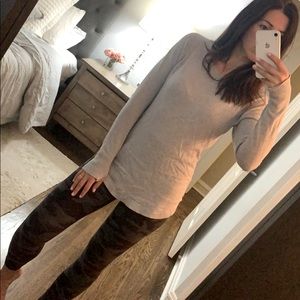 Lululemon grey soft sweater